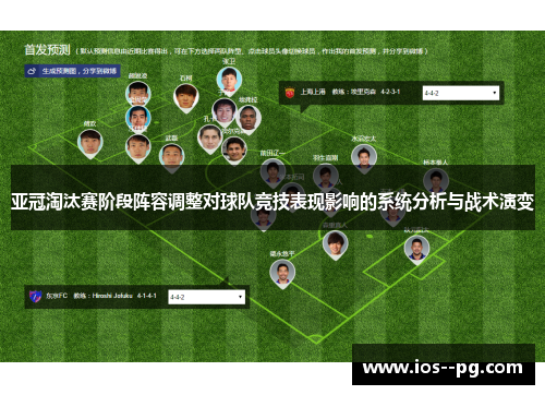 亚冠淘汰赛阶段阵容调整对球队竞技表现影响的系统分析与战术演变 亚冠淘汰赛阶段阵容调整对球队竞技表现影响的系统分析与战术演变